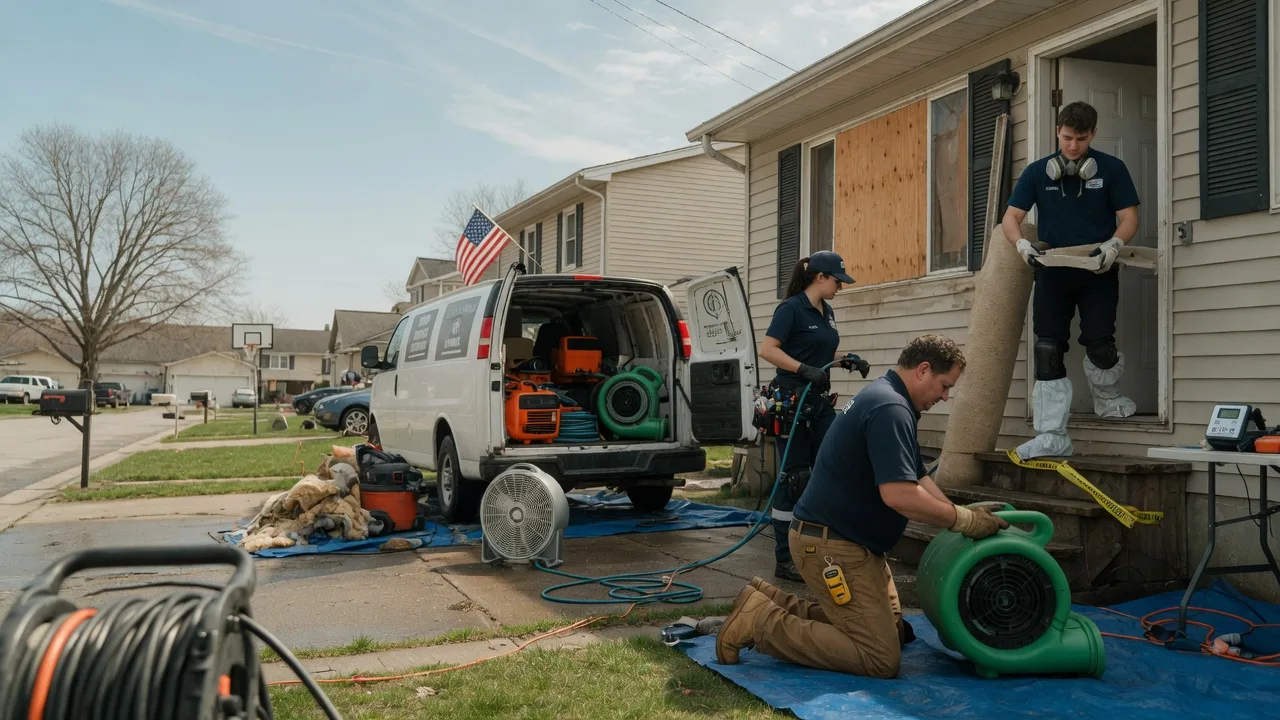 Water Damage Restoration in Greenville, IA near me